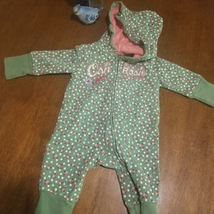 Floral Hooded Coveralls